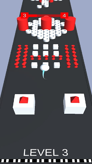 ball rolling rush: color bump Screenshot 0