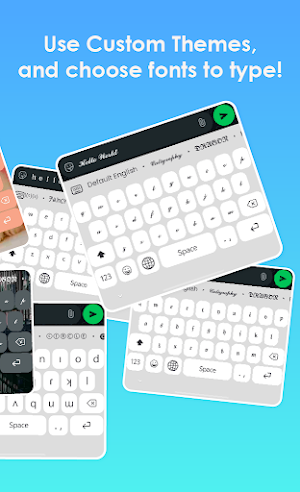 Fontcy Keyboard - Fancy Fonts Screenshot 1