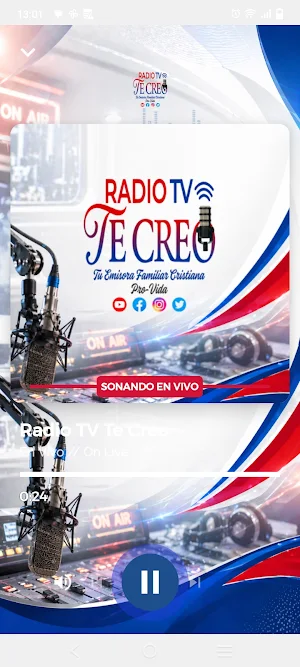 Radio TV Te Creo Screenshot 1