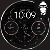 Dream 123 digital watch face