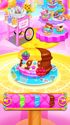 Rainbow Ice Cream Sandwich Maker🌈 Ice Cream Shop Screenshot 1