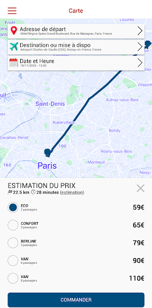 Paris Cab Express Screenshot 2