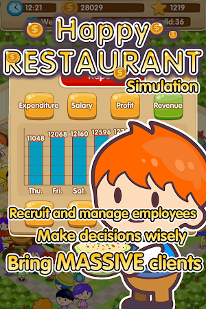 HappyRestaurant Sim Screenshot 0