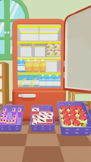 ASMR Organize: Fill the Fridge Screenshot 3