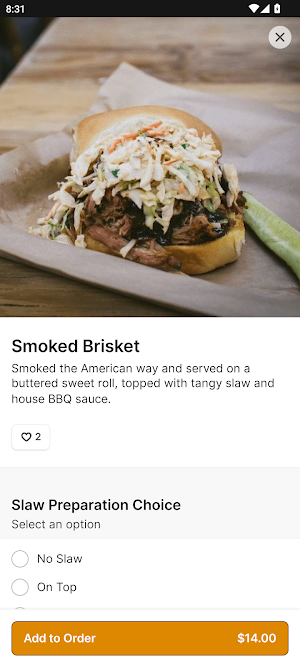 American Way Smokehouse Screenshot 2