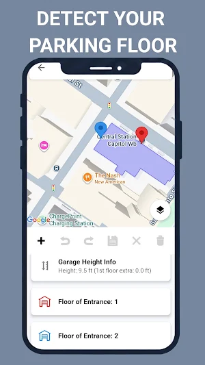 ParkingLight: Smart Car Finder Screenshot 2