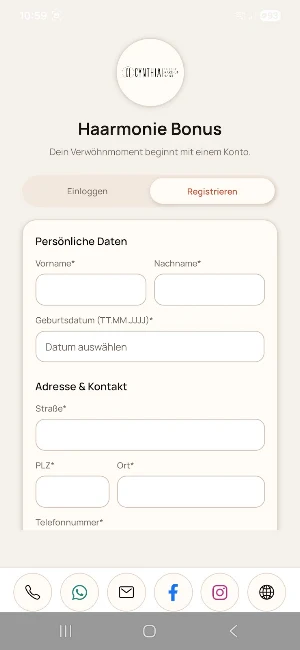 Haarmonie App Screenshot 1
