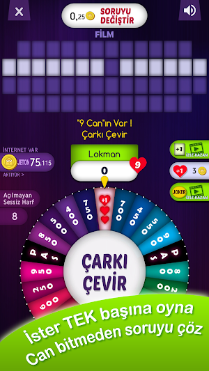 Çarkıfelek Mobil - Finalde Zarf Seç Screenshot 0