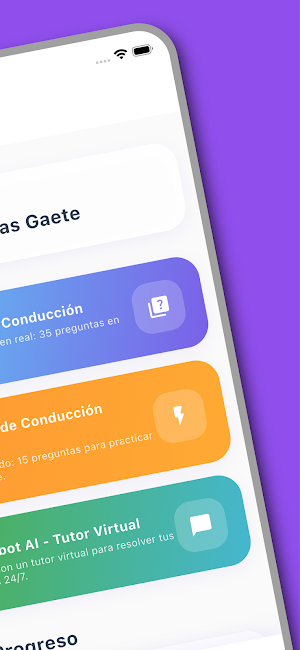 Conduzy - Teórico de Conducir Screenshot 1