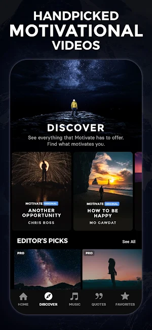 Motivate: Daily Motivatio‪n‬ Screenshot 3