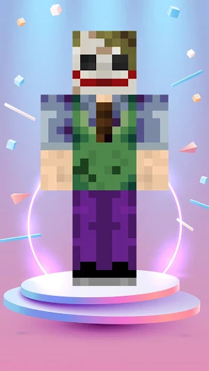 Joker Skin for Minecraft Screenshot 2
