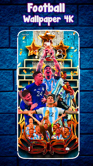 Football Wallpaper HD-4K Screenshot 1