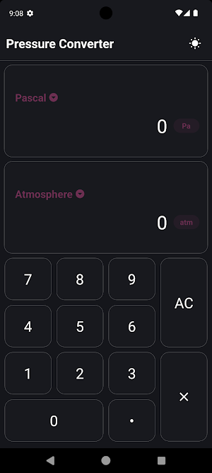 Pressure Converter Screenshot 1