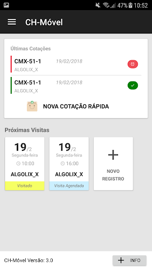 CH-Móvel Screenshot 2