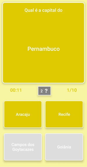 Mapa do Brasil - Quiz Screenshot 1