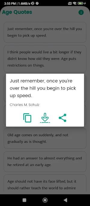 Age Quotes and Sayings Screenshot 3