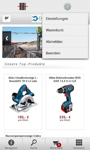 Scan24 - Die Bestellapp Screenshot 3
