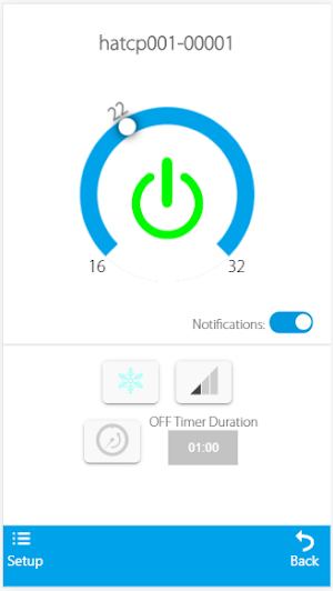 Daikin D'SmartOffice App Screenshot 1