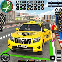 Car Driving Taxi Simulator