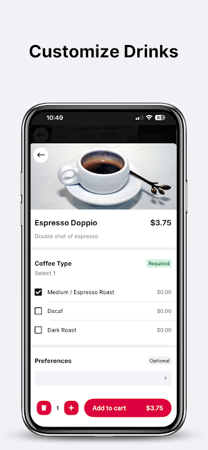 French Press Espresso Bar Screenshot 1