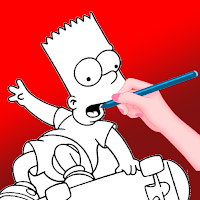 Bart Coloring Book