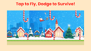 Flappy Santa: fly adventure Screenshot 2