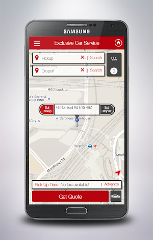 Exclusive Car Service Screenshot 1