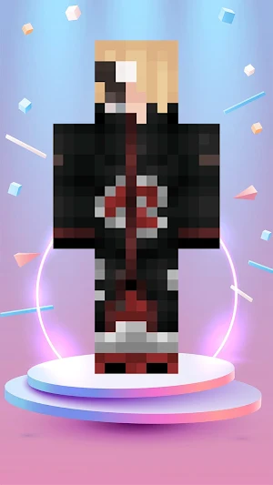 Akatsuki Skin for Minecraft Screenshot 3