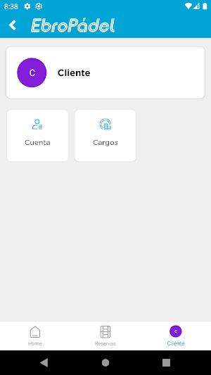 EbroPadel Screenshot 2