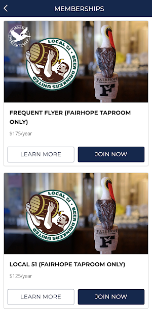 Fairhope Brewing Company Screenshot 2
