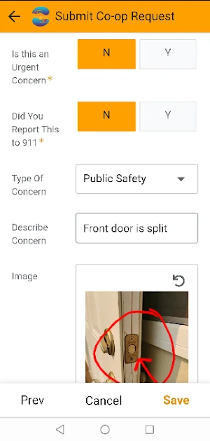 Co-op RequestMatters Portal Screenshot 3