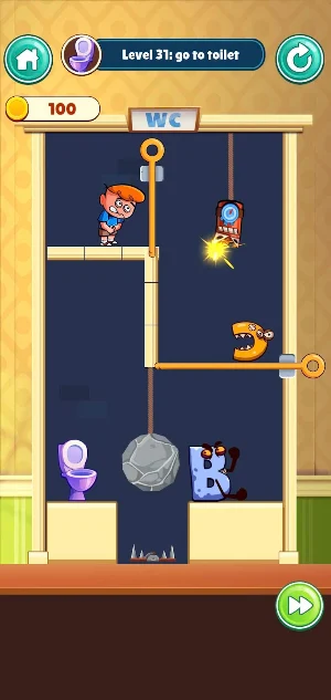 Toilet Pin : Alphabet Time Screenshot 2