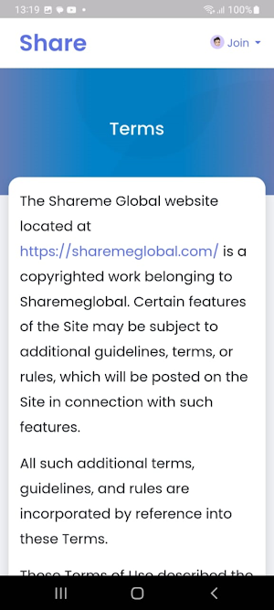 Share Me Global Screenshot 2