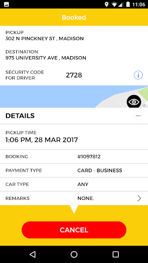 Union Cab of Madison Screenshot 2