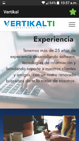 VertikalTI.com Screenshot 1