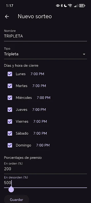 T-SIM: Simula y vende lotería Screenshot 3