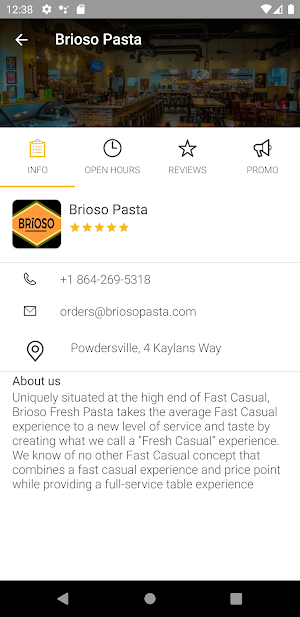Brioso Pasta Screenshot 3