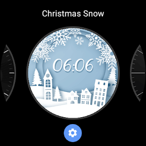 TicWatch Christmas Snow Screenshot 1