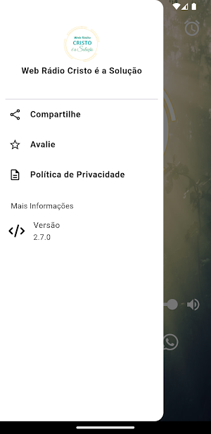 Web Rádio Cristo é a Solução Screenshot 1