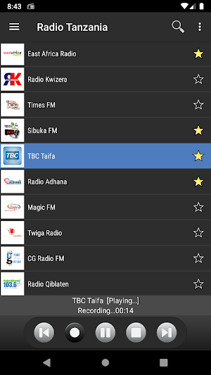 RADIO TANZANIA Screenshot 2