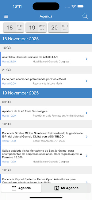 40 Feria Tecnológica ACUTELAN Screenshot 2