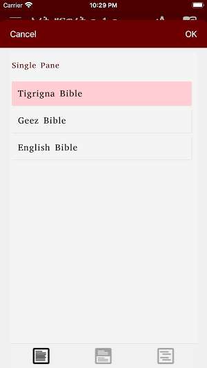 Geez Tigrigna Bible Screenshot 2