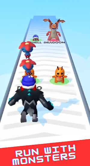 Monster Merge Clash Run Screenshot 0