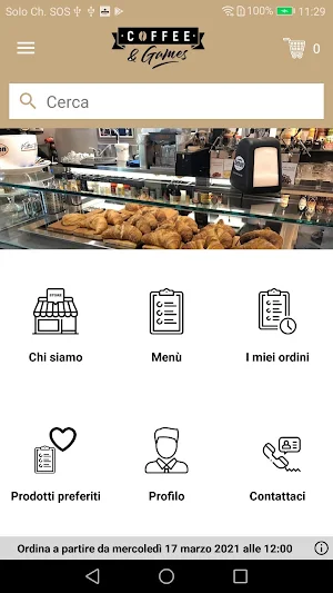 Coffee&Pasta Screenshot 1
