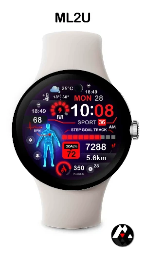 ML2U 245 Watch Face Screenshot 0