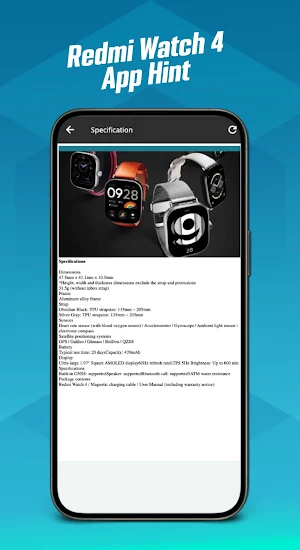 Redmi Watch 4 App Hint Screenshot 3