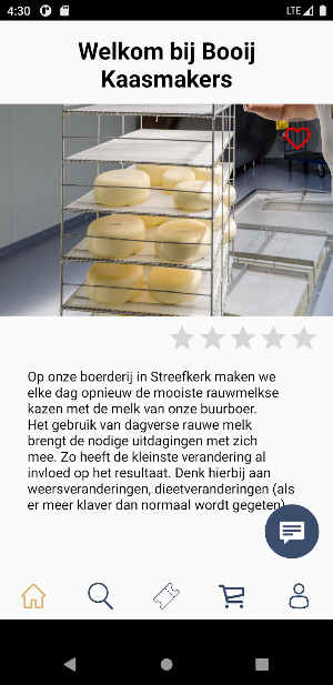 Booij Kaasmakers Screenshot 1