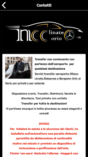 NCC Linate Orio Screenshot 1