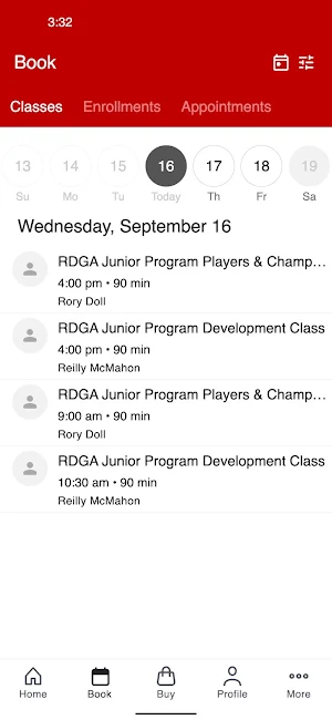 Rory Doll Golf Academy Screenshot 1