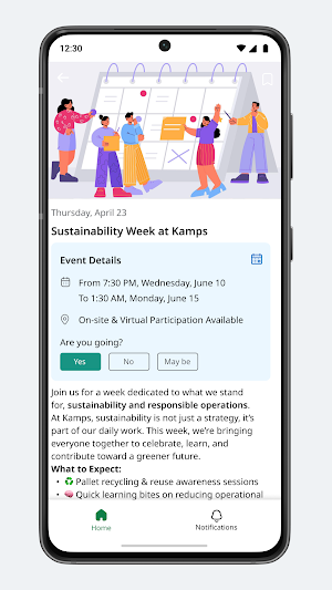 Kamps Konnect Screenshot 2